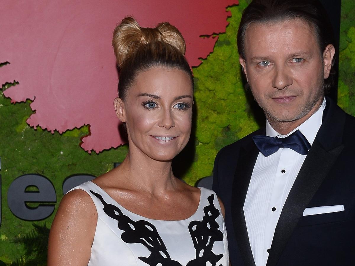 Małgorzata Rozenek i Radosław Majdan na balu fundacji TVN