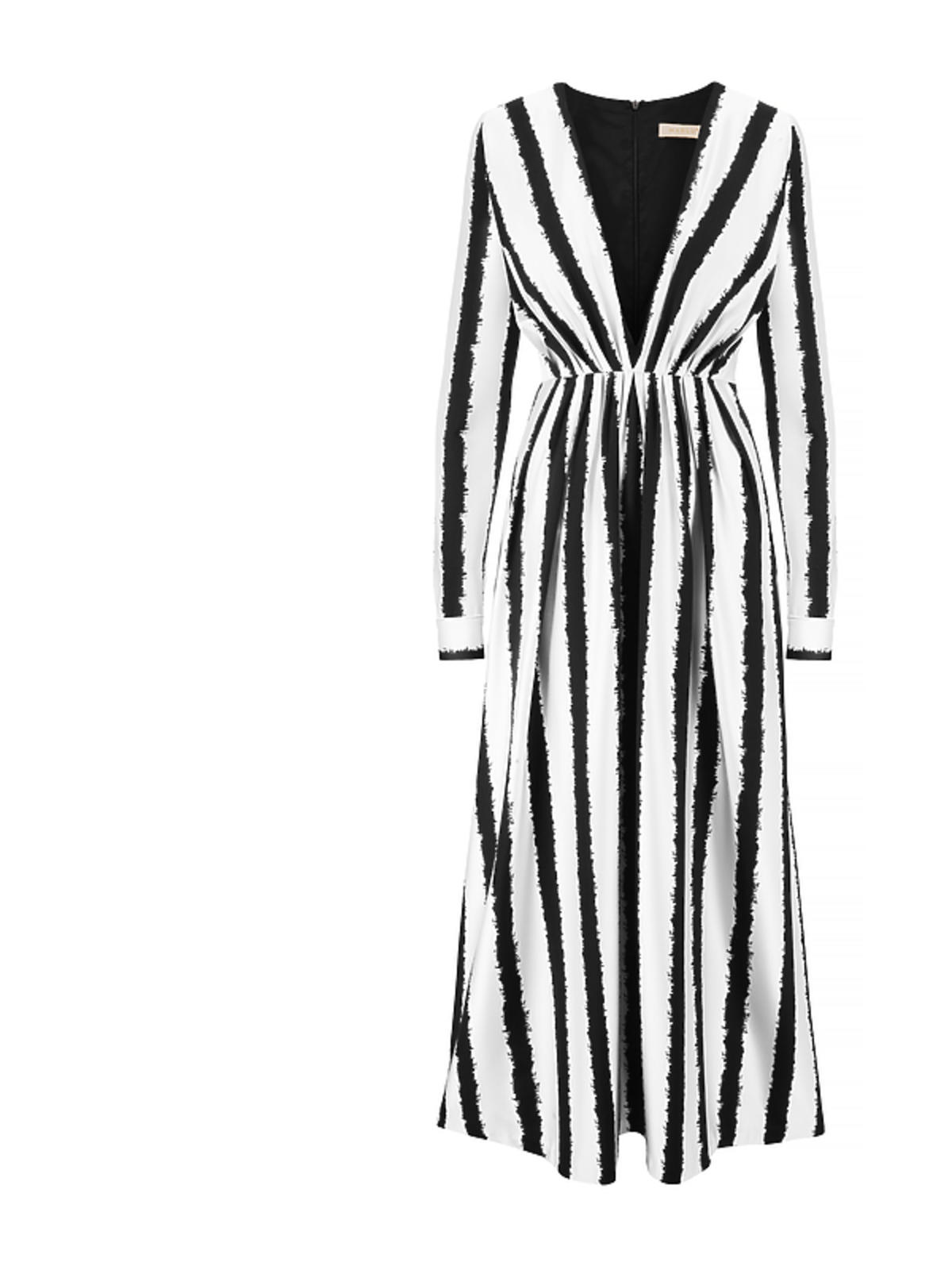 MARLU biała, asymetryczna sukienka z kwiatowym wzorem 1790 zł