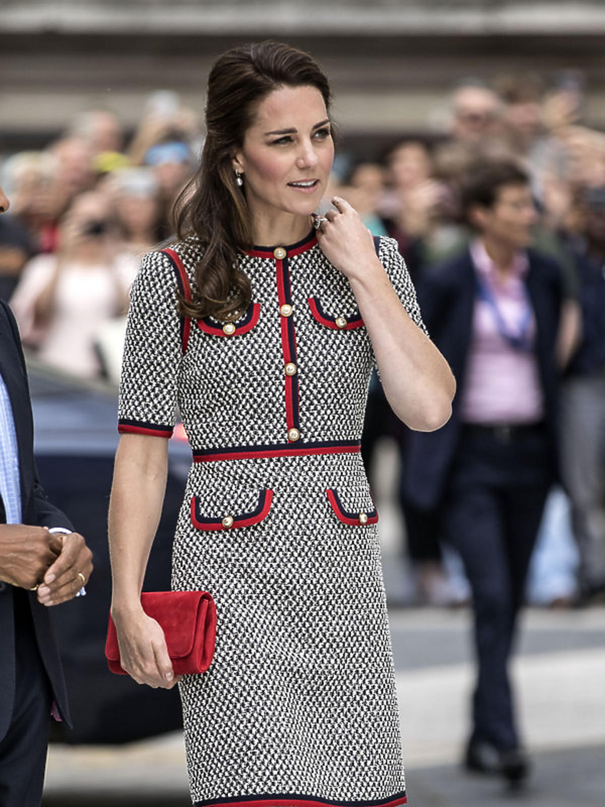 Księżna Kate w sukience Gucci