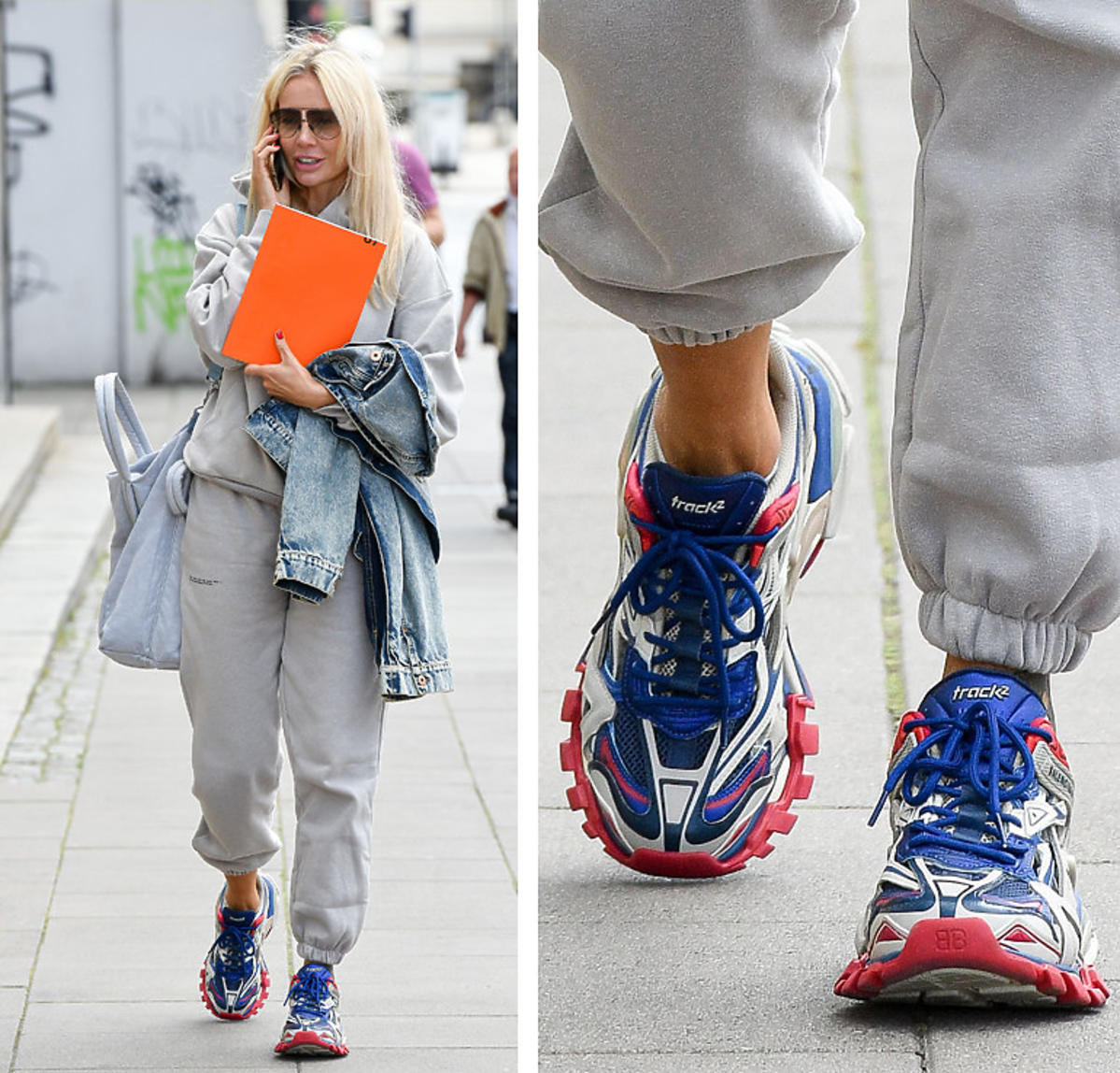 Trendy lato 2020. Agnieszka Woźniak-Starak w sneakersach Balenciaga Track za 3000 złotych