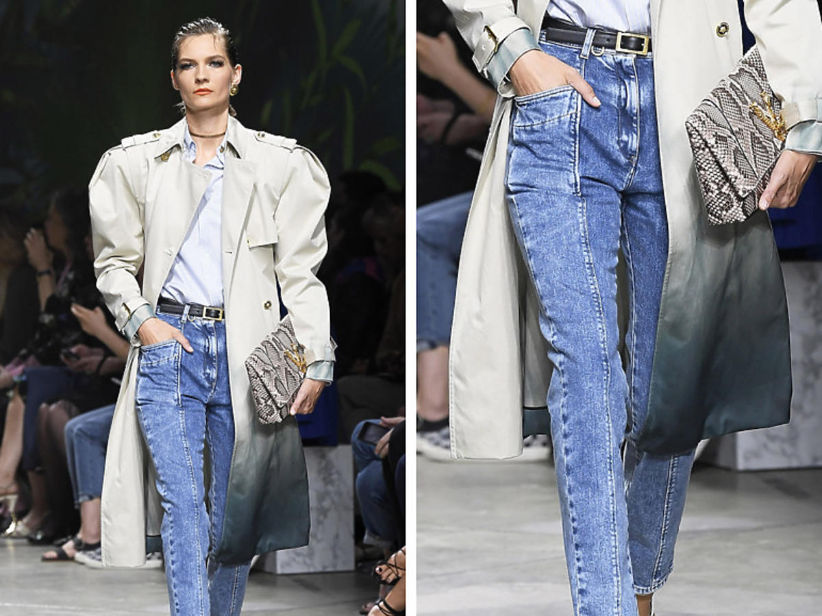 Versace. Modne jeansy wiosna 2020