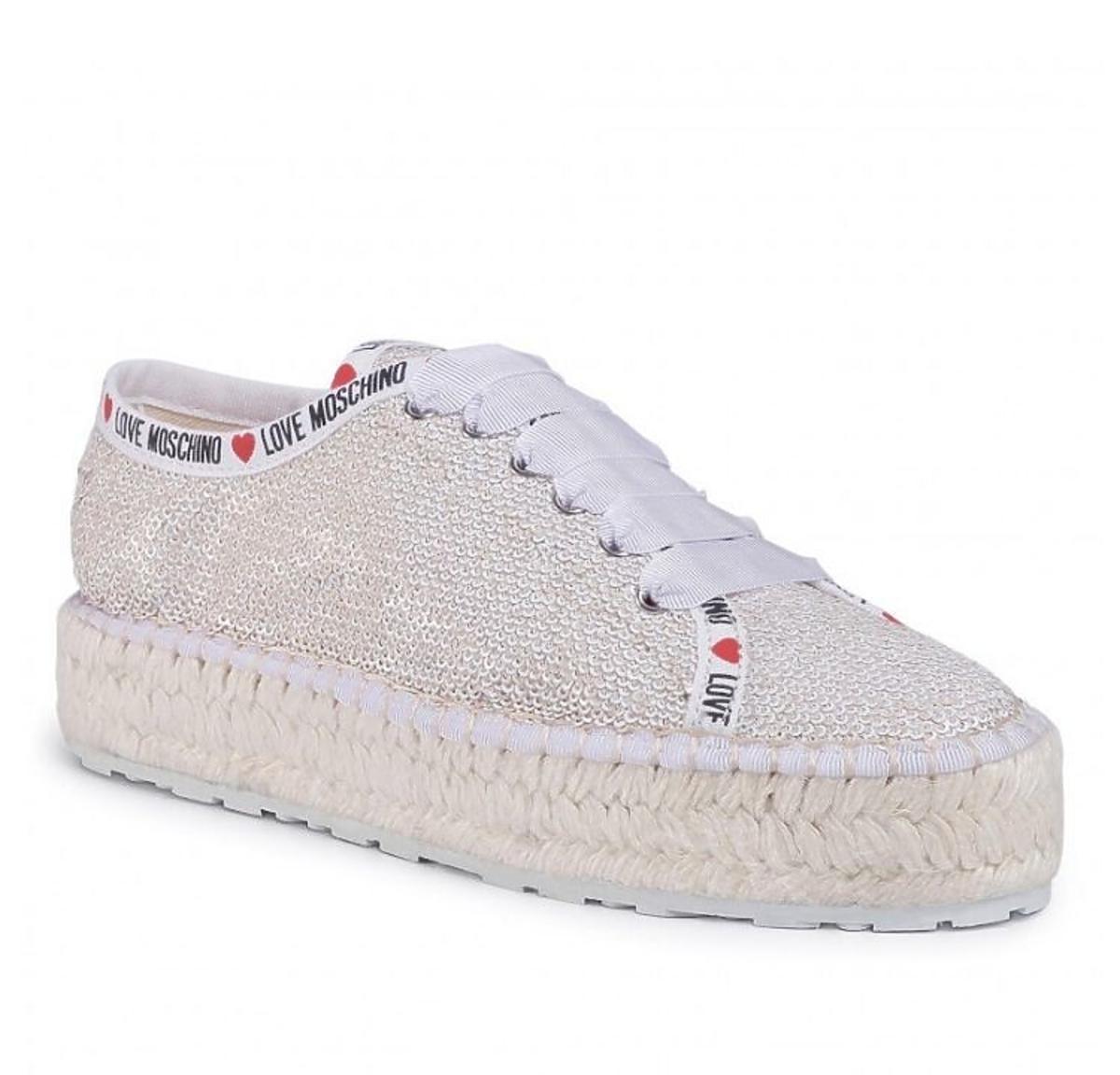 Espadryle Love Moschino