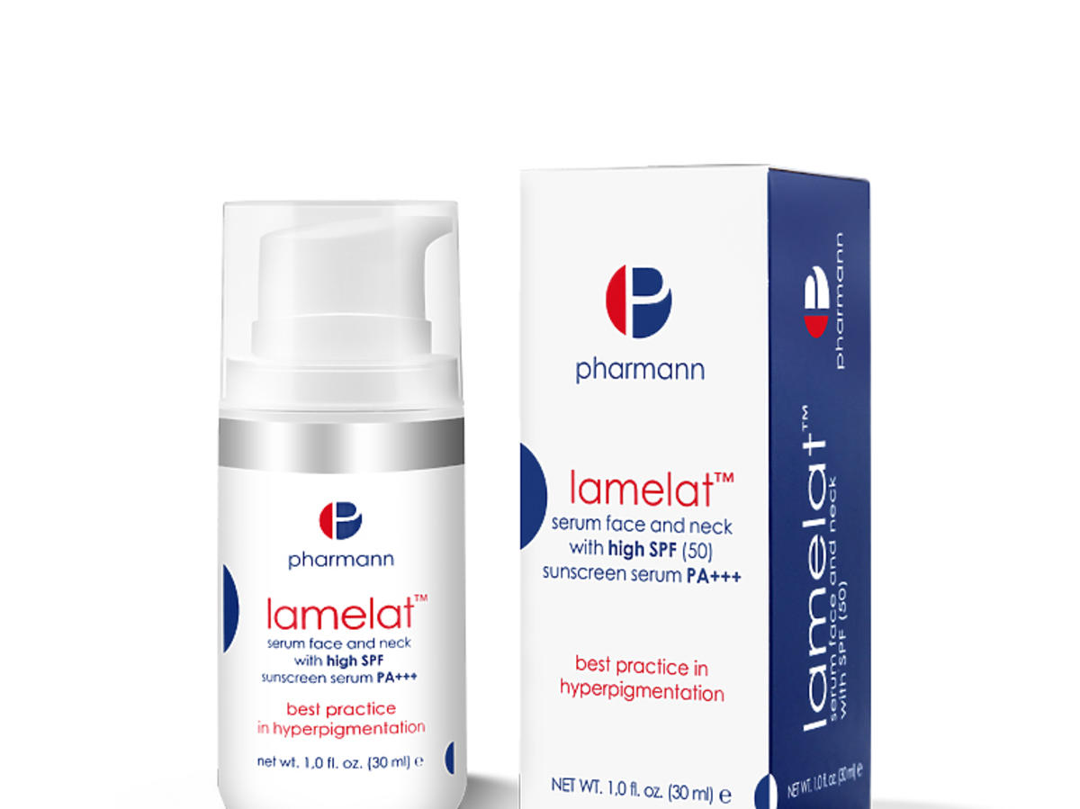 Lamelat™ serum face and neck with high SPF(50)