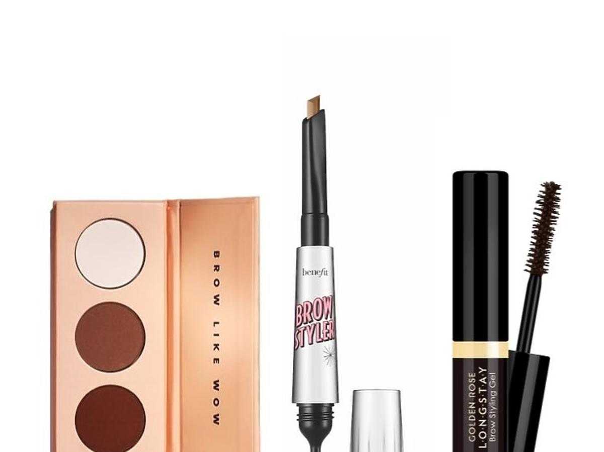 Makijażowe trendy na jesień 2019: mocne brwi /najlepsze kosmetyki: Annabelle Minerals, Benefit, Golden Rose