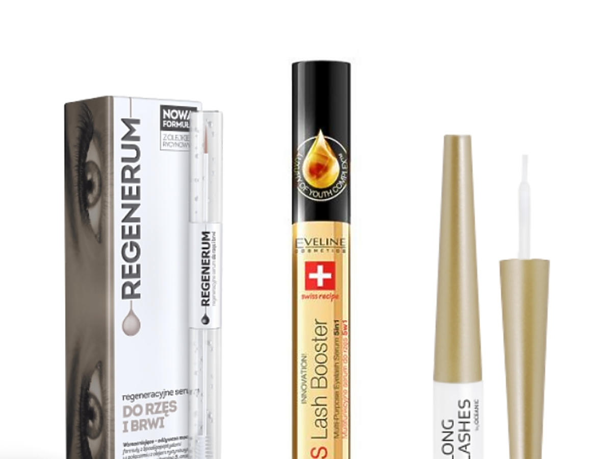 Odżywki do rzęs: Regenerum, Eveline Cosmetics, Long4Lashes