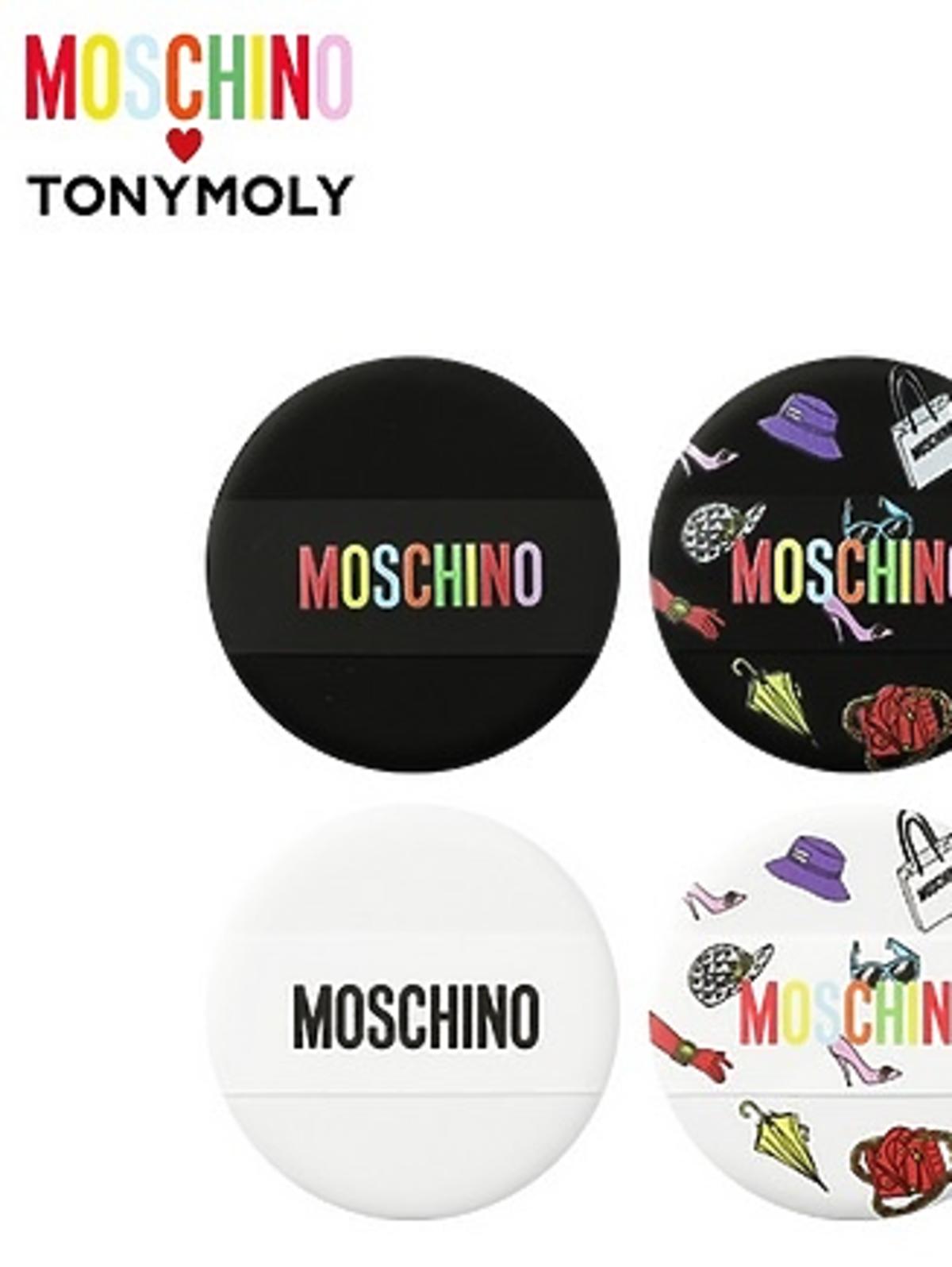 Zestaw gąbeczek do pudru Tonymoly x Moschino