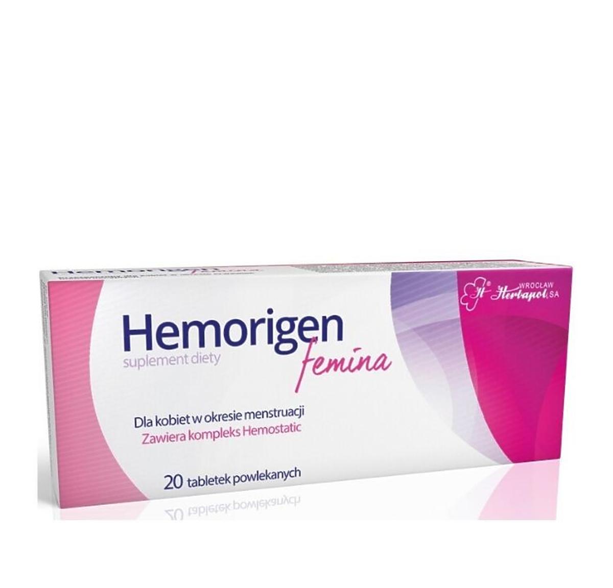 Suplement diety Hemorigen Femina