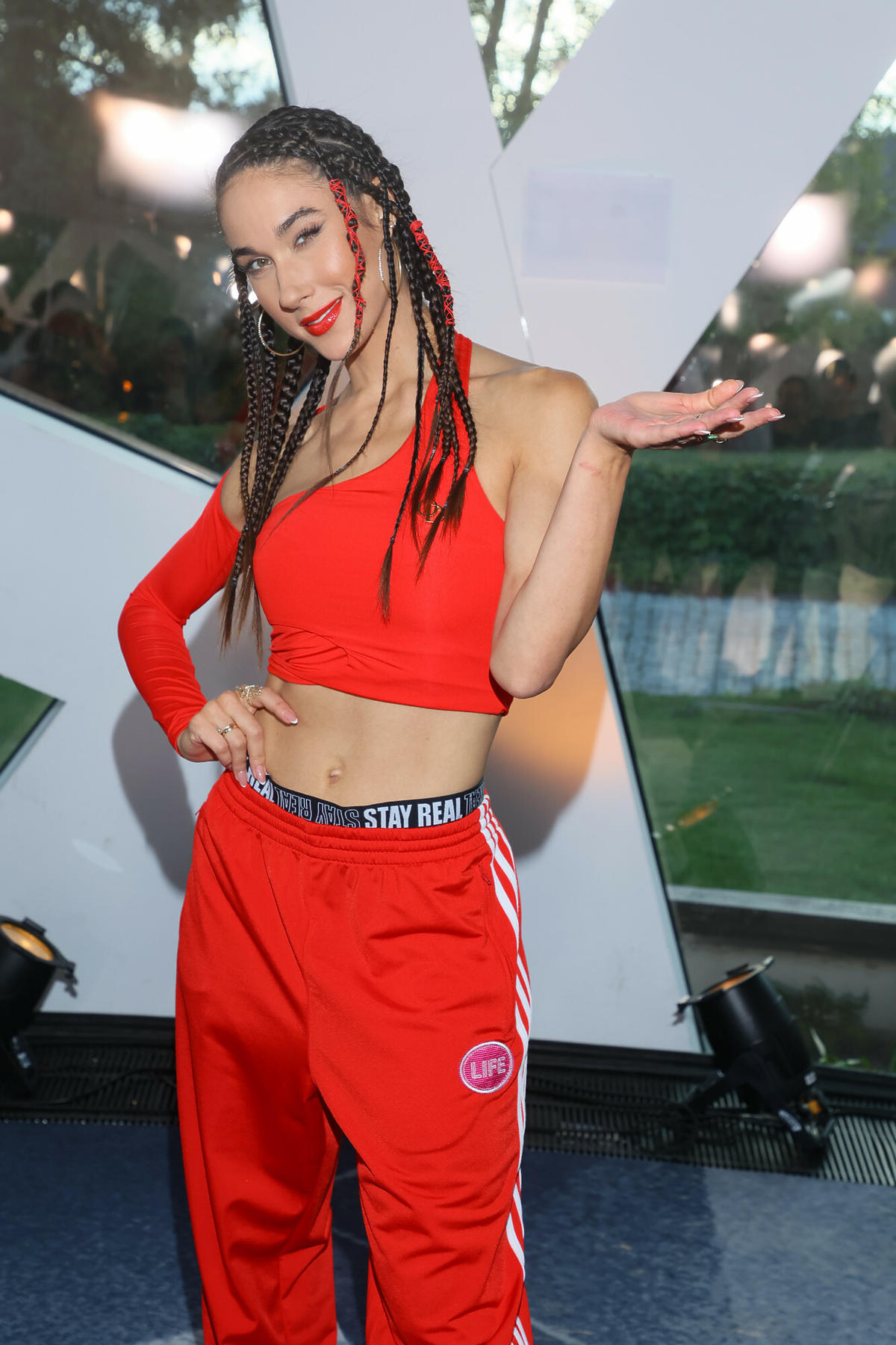 Ida Nowakowska na planie You Can Dance