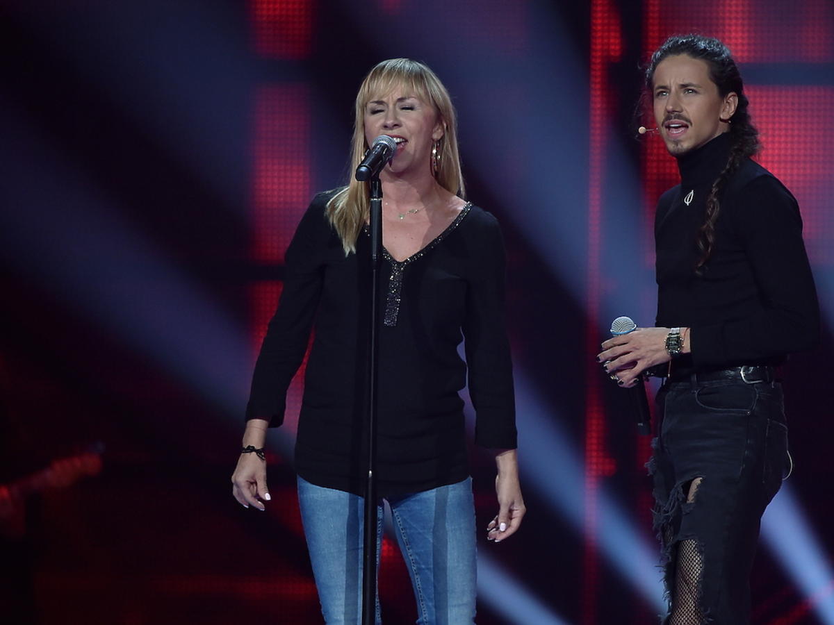 Michał Szpak i Aga Dębowska w The Voice of Poland