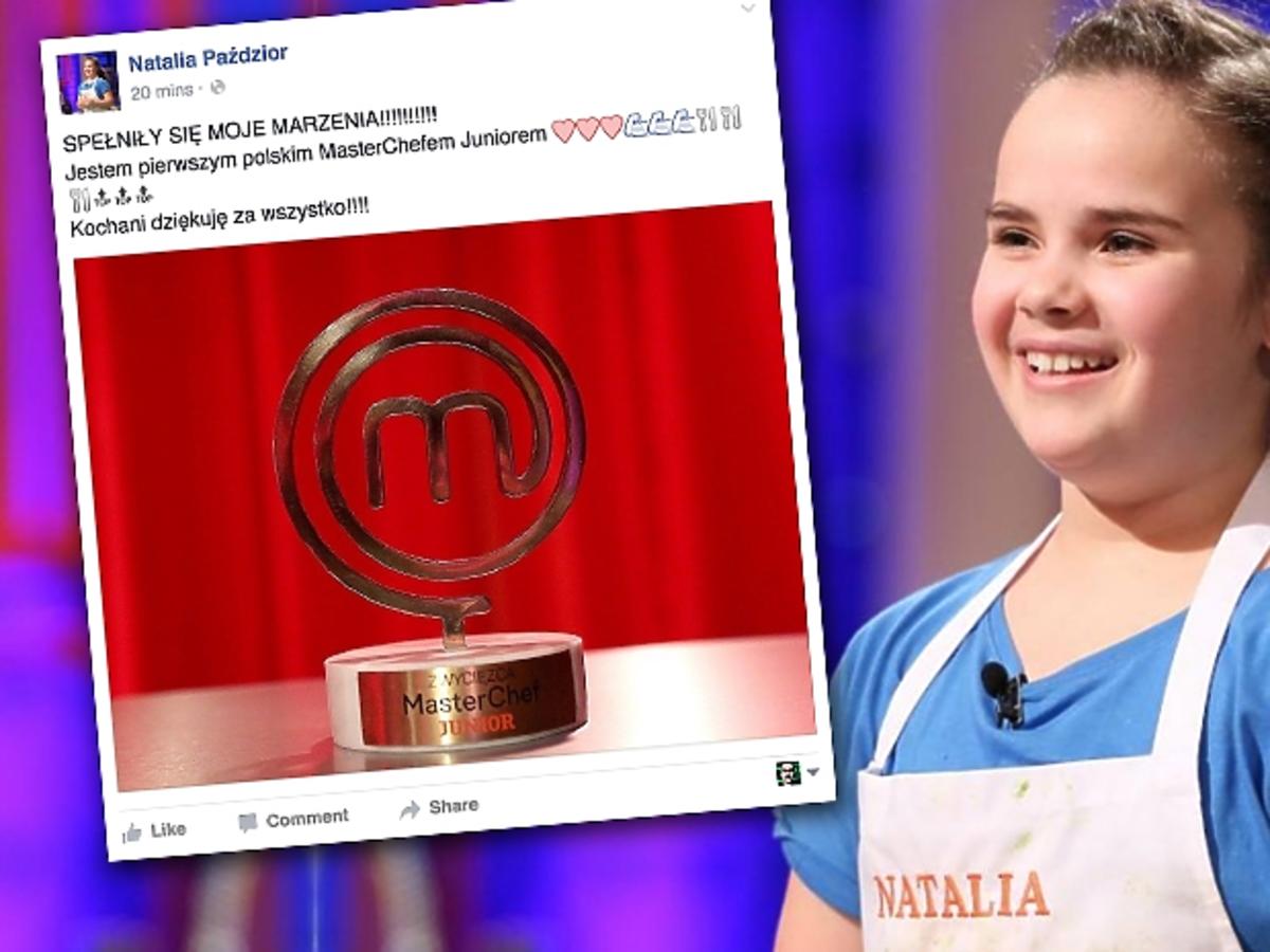 Natalia Paździor wygrała MasterChef Junior